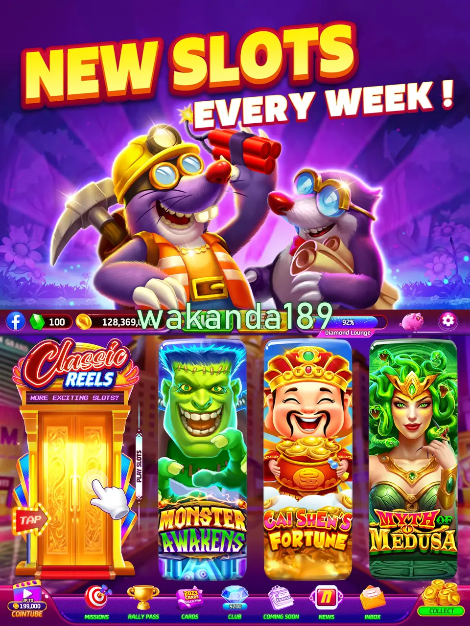 wakanda189 Tangkapan Layar - APK Resmi